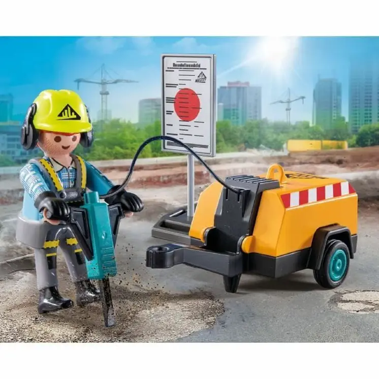 Vehicle Playset Playmobil 71752 14 Pieces