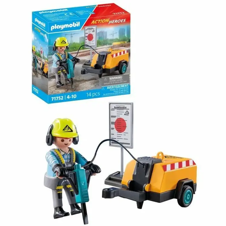 Vehicle Playset Playmobil 71752 14 Pieces
