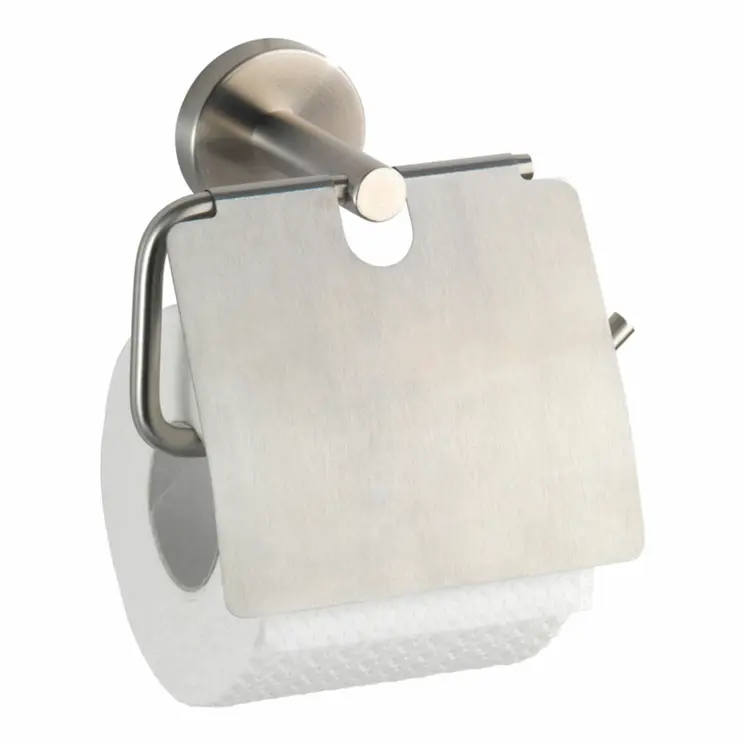 Toilet Roll Holder Wenko bosio Stainless steel 15 x 13,5 x 7 cm