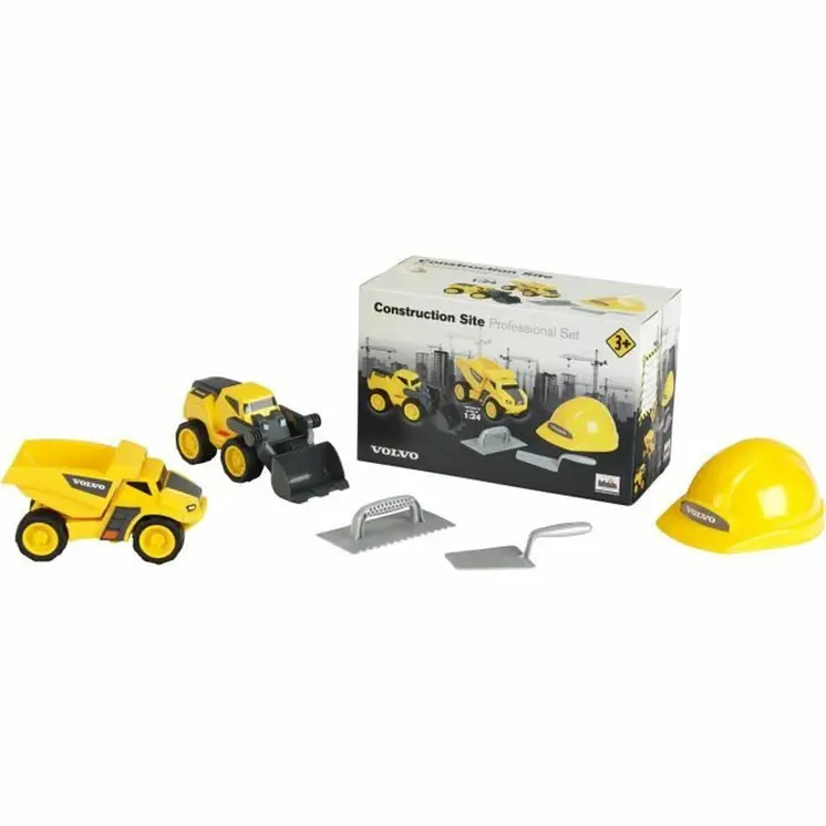 Beach toys set Klein Volvo Power Yellow
