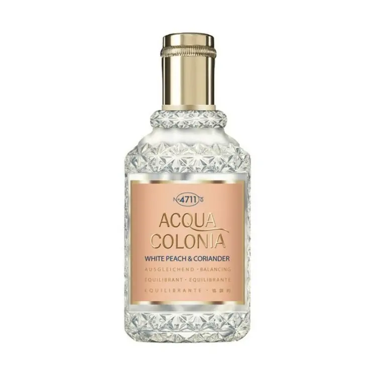 Unisex Perfume 4711 ACQUA COLONIA WHITE PEACH & CORIANDER EDC 50 ml