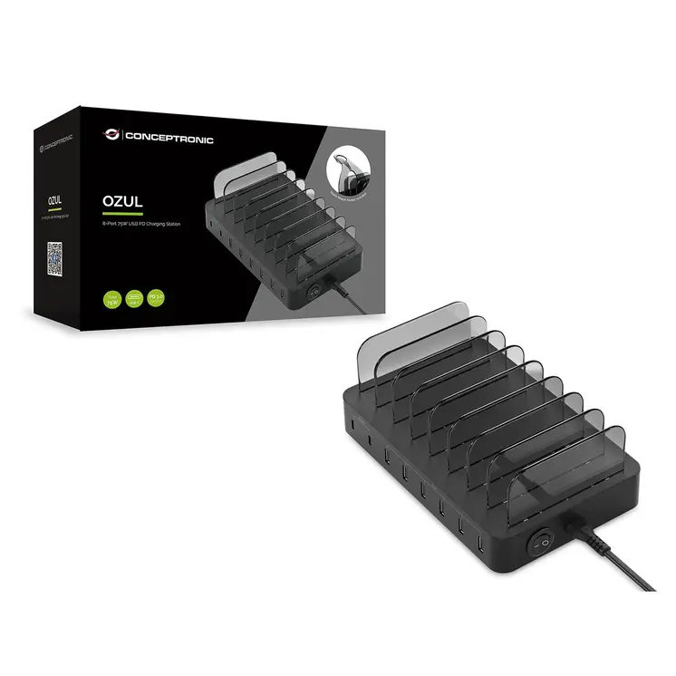 Portable charger Conceptronic 120548903101 Black