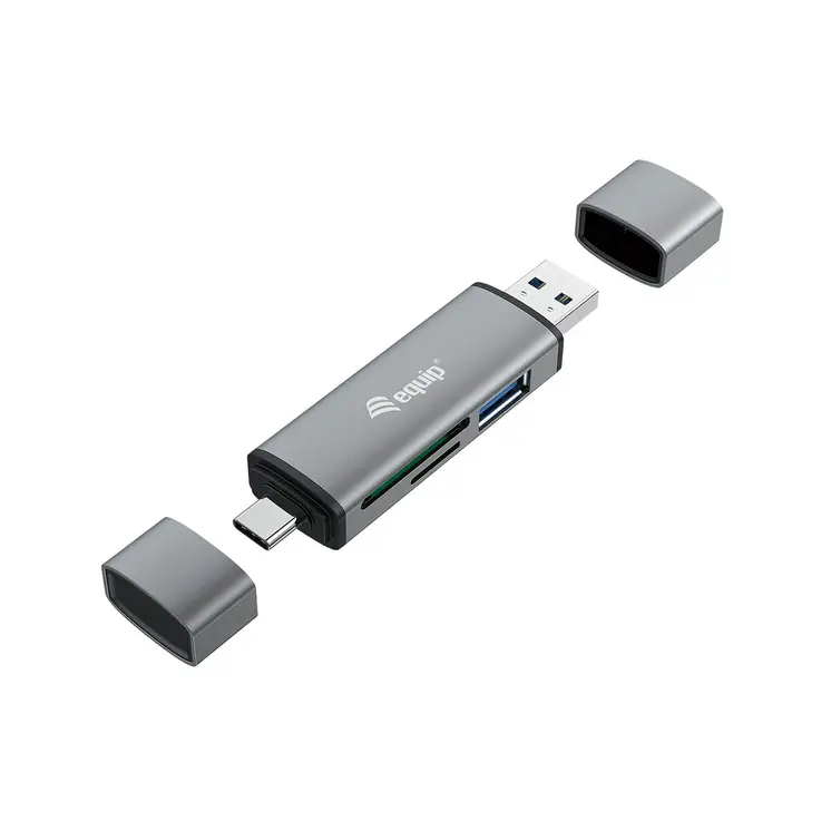 Card Reader Equip 245460 Black Grey