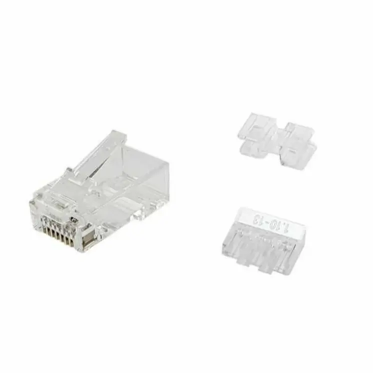 Category 6 UTP RJ45 Connector Equip 121146 Transparent 100 Units