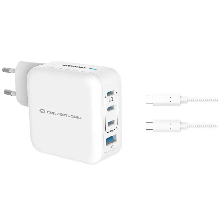 Wall Charger Conceptronic 120550803101 White 100 W
