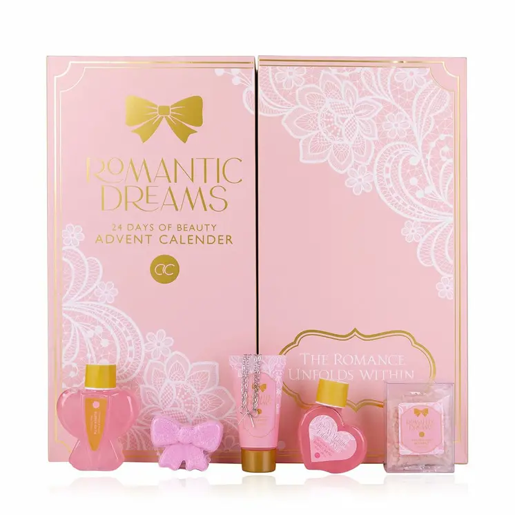 Women's Cosmetics Set Accentra Romantic Dreams Advent Calendar