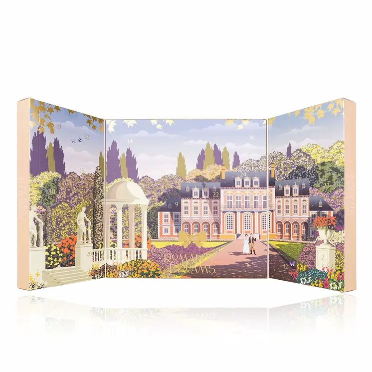 Women's Cosmetics Set Accentra Romantic Dreams Advent Calendar