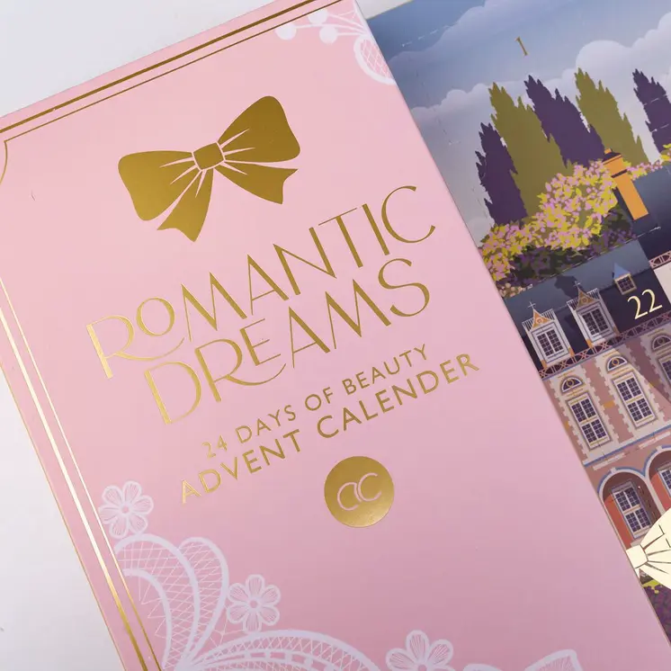Women's Cosmetics Set Accentra Romantic Dreams Advent Calendar