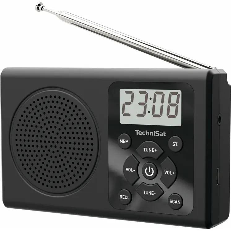 Transistor Radio ELBE 76-5018-00 Black