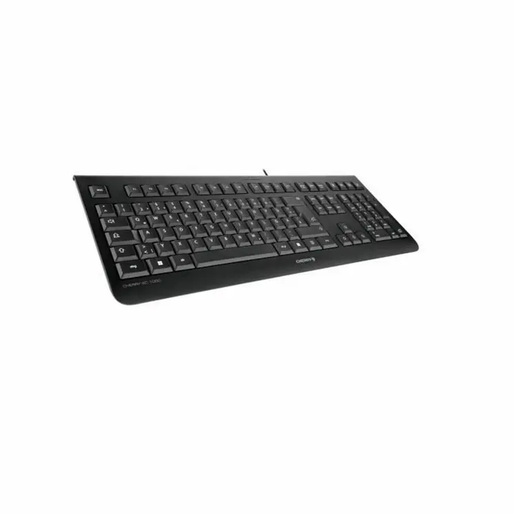 French Keyboard Cherry Spanish Qwerty Black