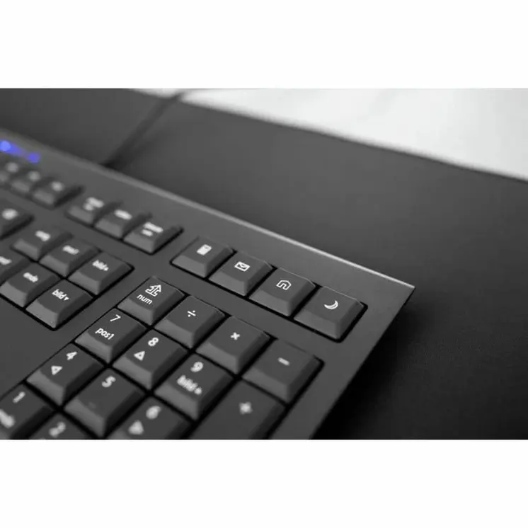 French Keyboard Cherry Spanish Qwerty Black