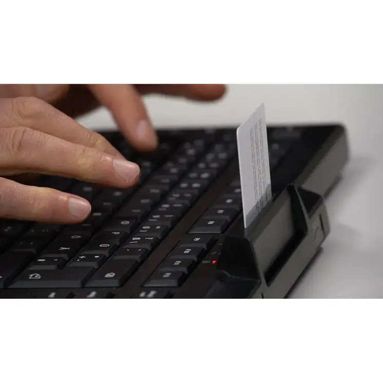 Keyboard Cherry JK-A0400EU-2 Black Spanish Qwerty QWERTZ QWERTY Qwerty US