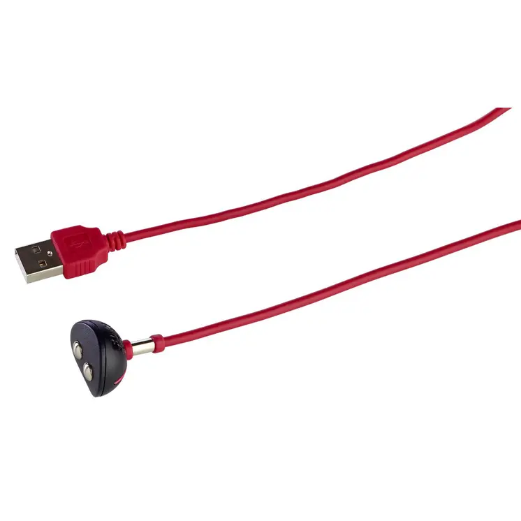 USB charger cable Fun Factory USB Magnetic Charger Red
