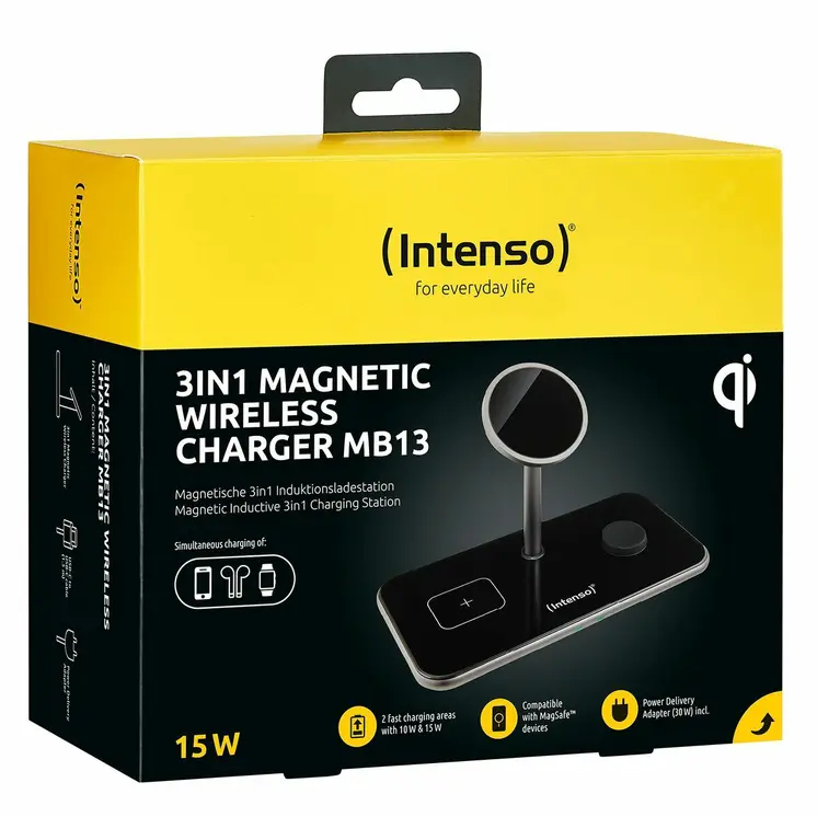 Wall Charger INTENSO 7410810 Black