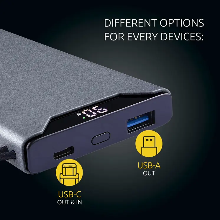Powerbank INTENSO Grey 10000 mAh