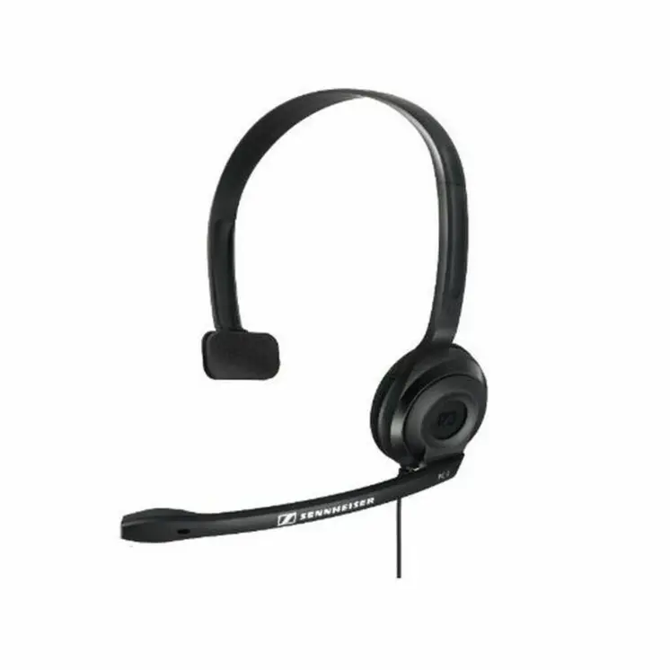 Headphone with Microphone Sennheiser 504194 Black