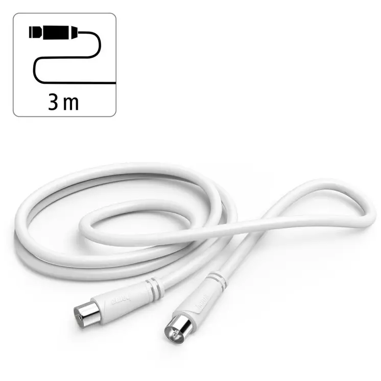 HDMI Cable Hama 00205046 White 3 m