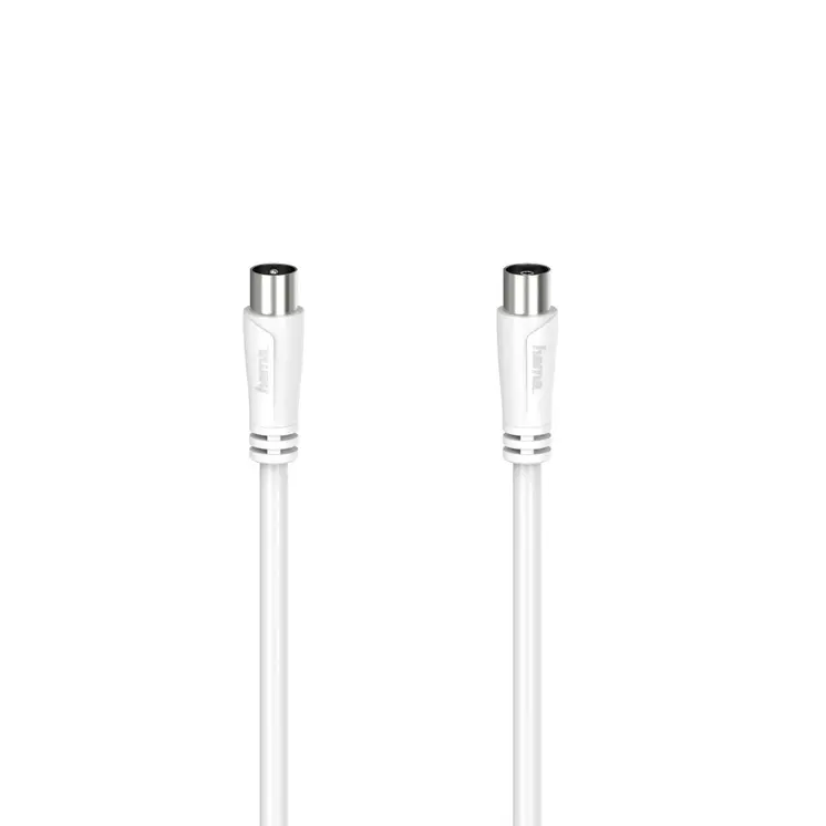 Coaxial TV Antenna Cable Hama 00205047 White 5 m