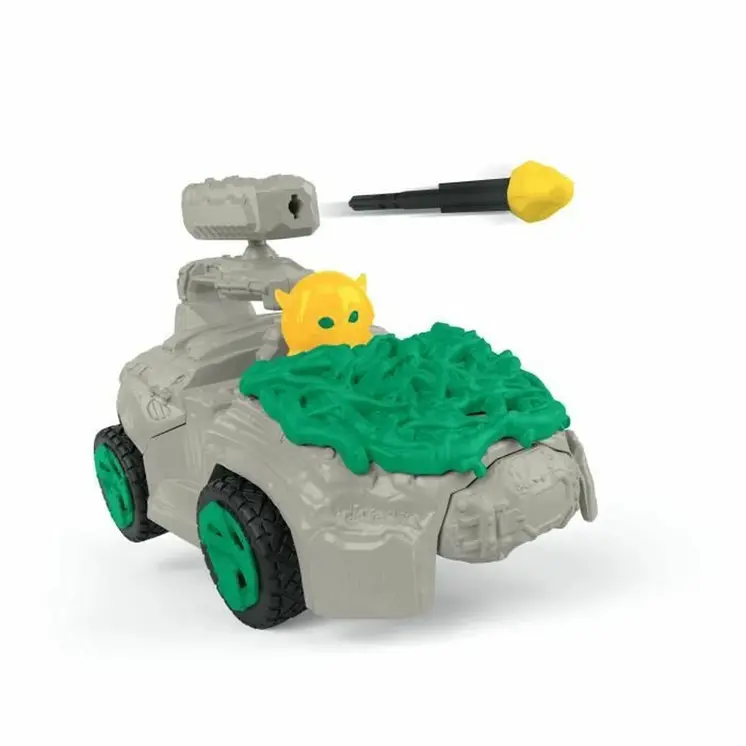 Playset Schleich Jungle Crashmobile with Mini Creature 17 Pieces