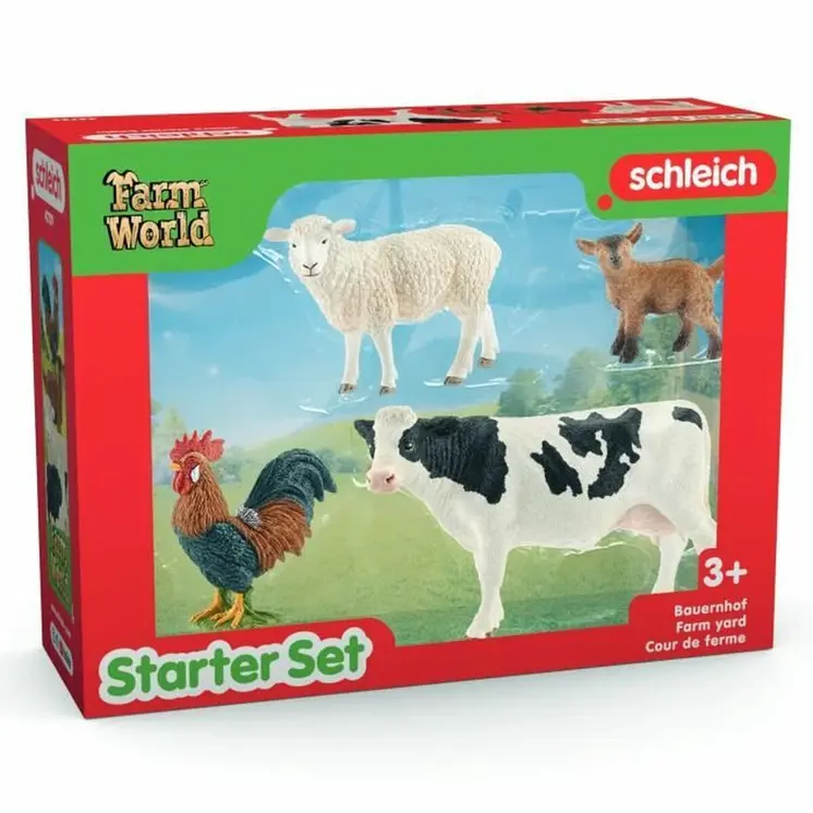 Playset Schleich Farm World 6 Pieces 4 Pieces
