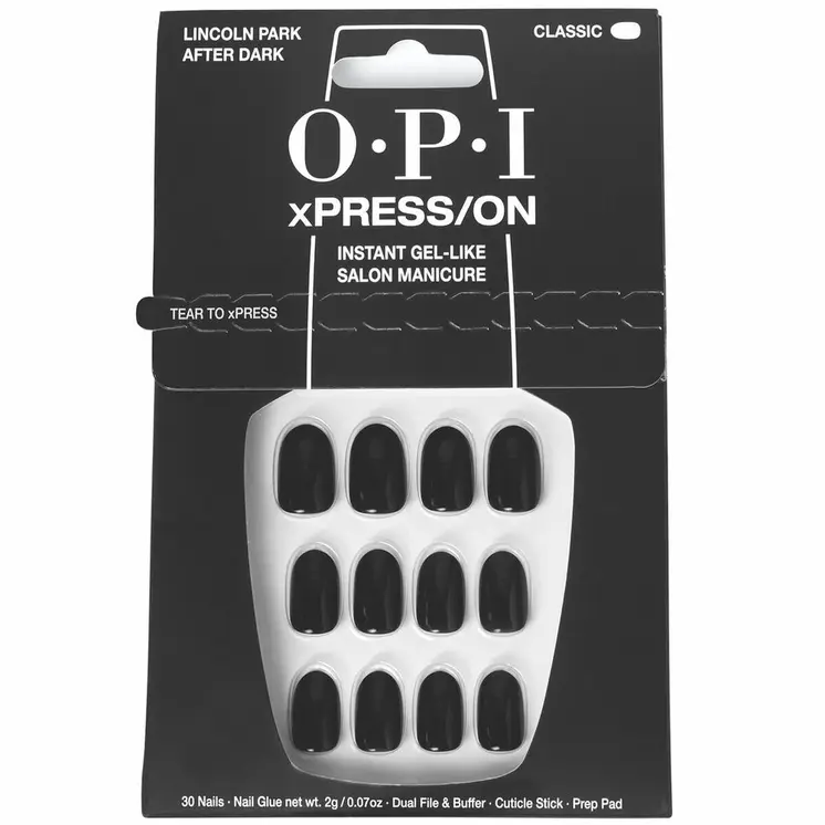False nails Opi #Lincoln Park After Dark 30 Pieces
