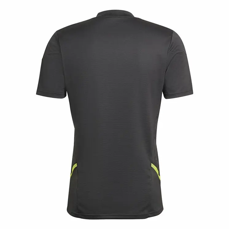 Men's Short-sleeved Football Shirt Adidas Con22 Black