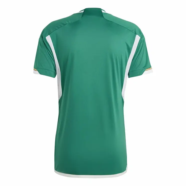 Men's Short-sleeved Football Shirt Adidas Algeria 22/23 Green
