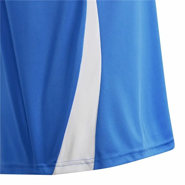 Men's Short-sleeved Football Shirt Adidas Italia 1ª  24 Blue
