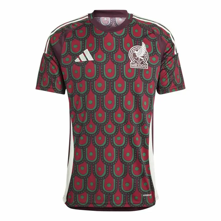 Men's Short-sleeved Football Shirt Adidas México 1ªEquipación (S)