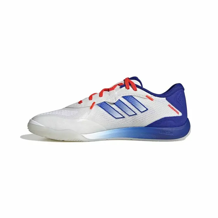 Childrens Football Boots Adidas Fevernova Court Football White