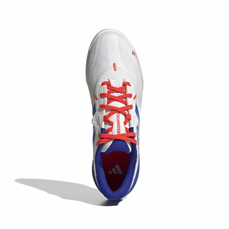 Childrens Football Boots Adidas Fevernova Court Football White
