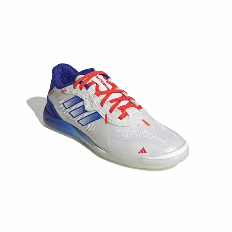 Childrens Football Boots Adidas Fevernova Court Football White