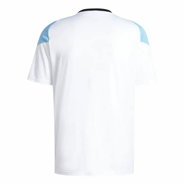 Football T-Shirt Adidas Messi Training Jersey White Blue