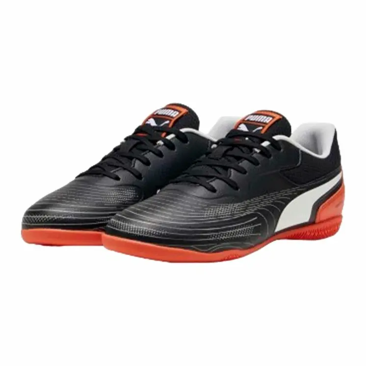 Children's Indoor Football Shoes Puma Truco III Black