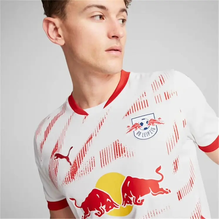 Men's Short-sleeved Football Shirt Puma Rb Leipzig Replica