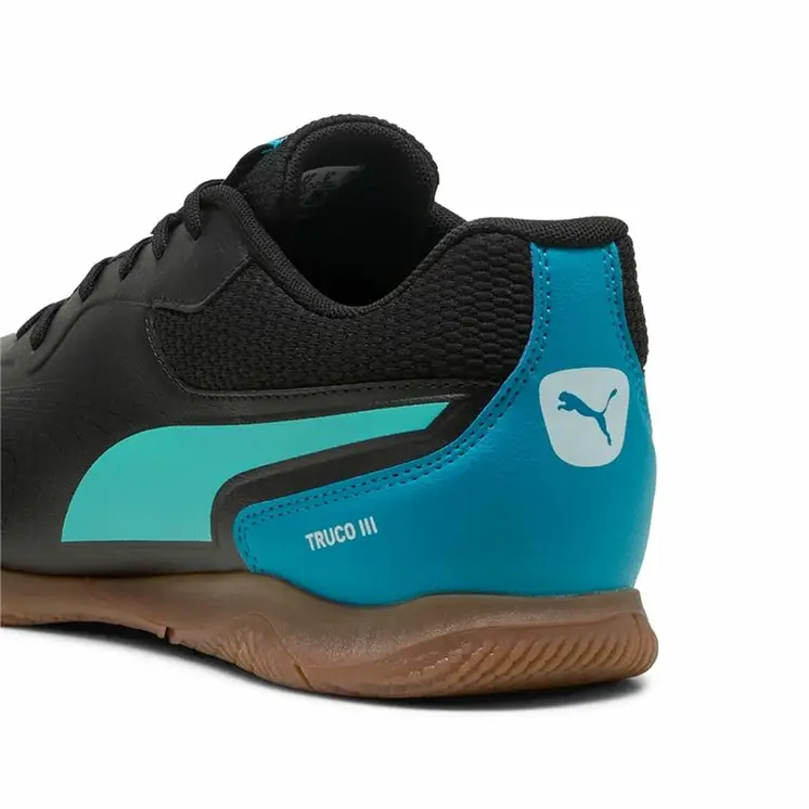 Adult's Indoor Football Shoes Puma Truco III Black