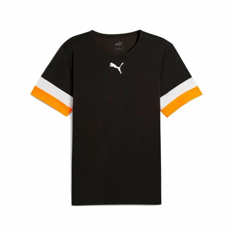 Men's Short-sleeved Football Shirt Puma Individualrise Jersey Black