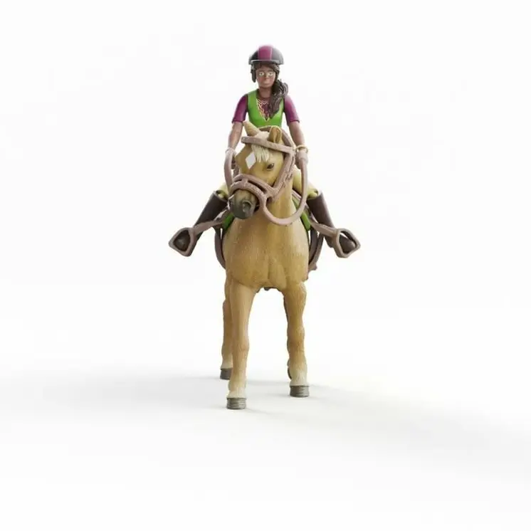 Playset Schleich 42714 Sarah & Mystery 6 Pieces