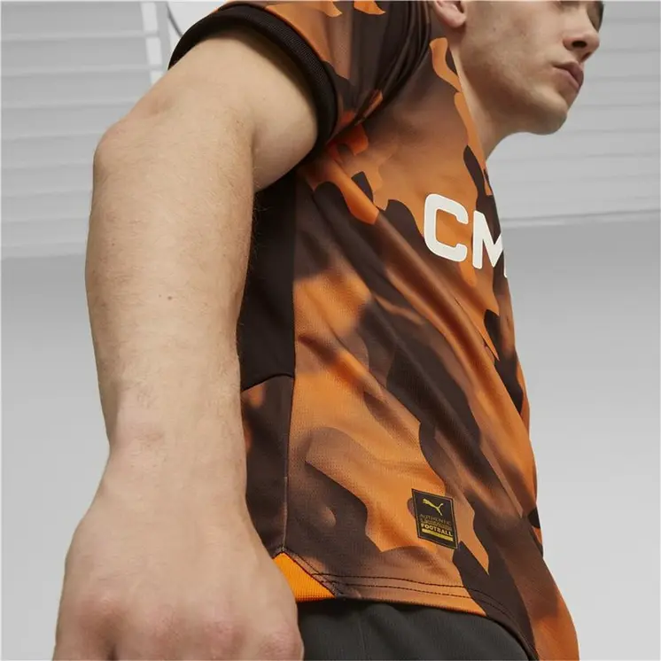 Men's Short-sleeved Football Shirt Puma Olympique de Marsella