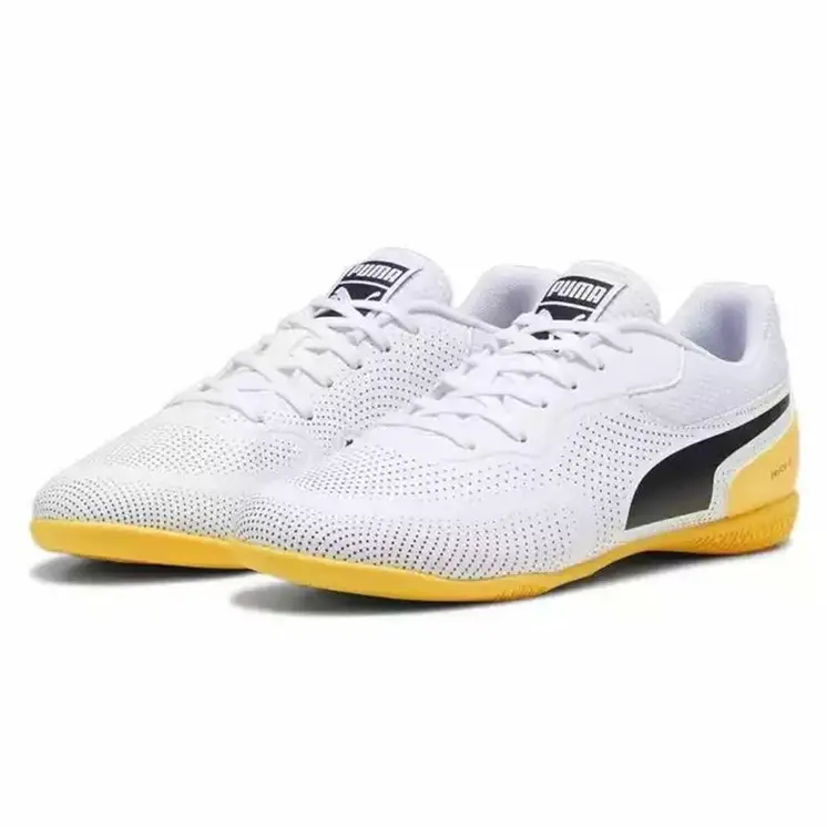 Children's Indoor Football Shoes Puma TRUCO II White