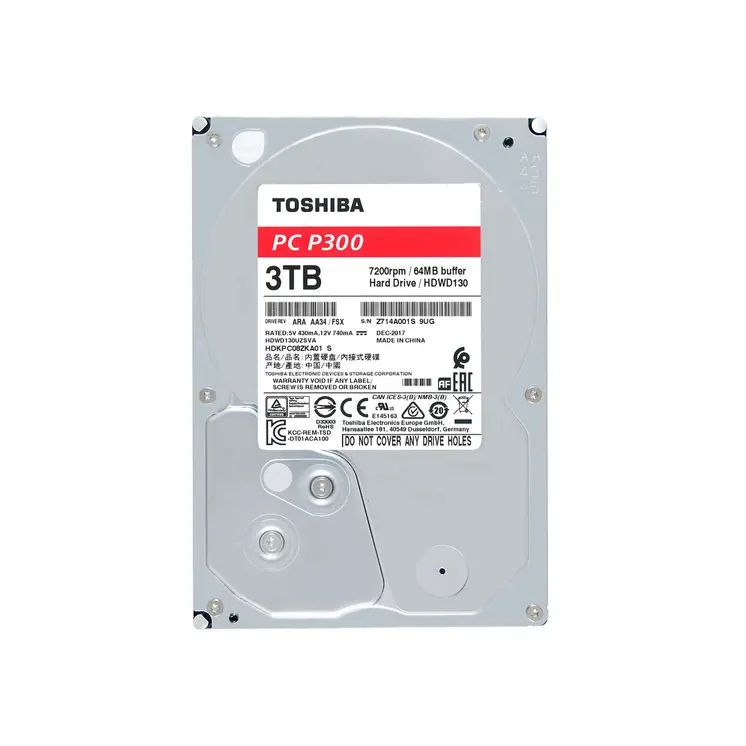 Hard Drive Toshiba 3,5" 256 GB SSD 2 TB HDD
