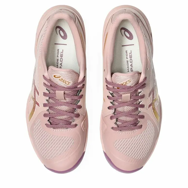 Adult's Padel Trainers Asics Solution Swift Ff 2 Padel Pink Salmon