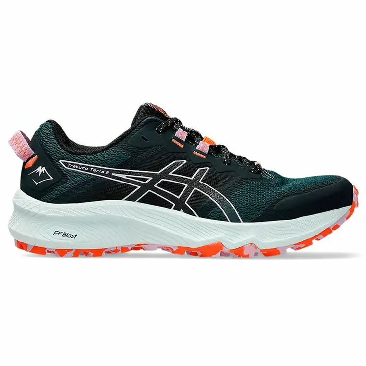 Trail running shoes for women Asics Trabuco Terra 2 Black