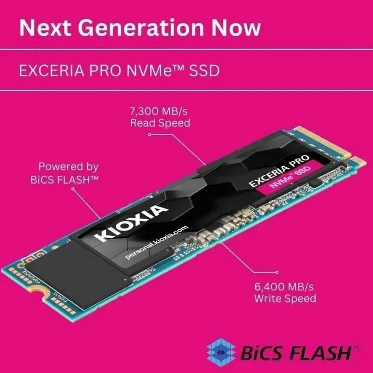 Hard Drive Kioxia 2 TB SSD