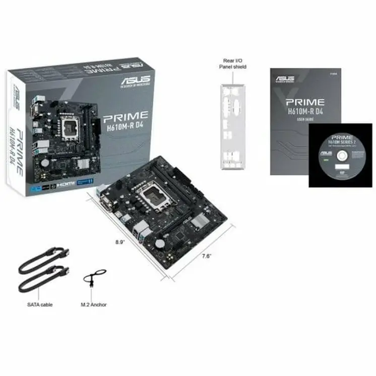 Motherboard Asus PRIME H610M-R D4 H610 LGA 1700