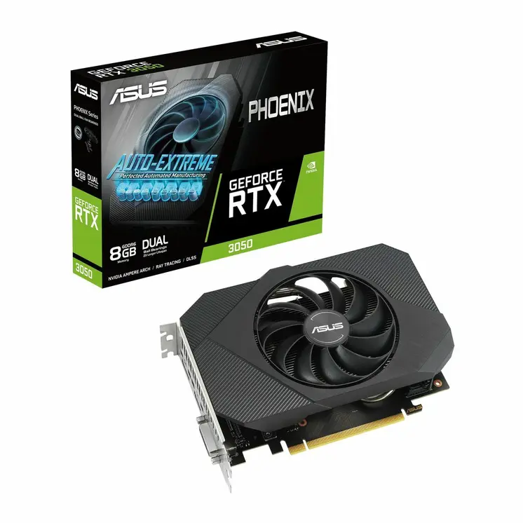 Graphics card Asus Nvidia GeForce RTX 3050 8 GB GDDR6