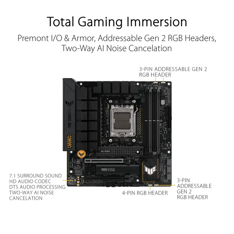 Motherboard Asus AMD AM5 AMD AMD B650