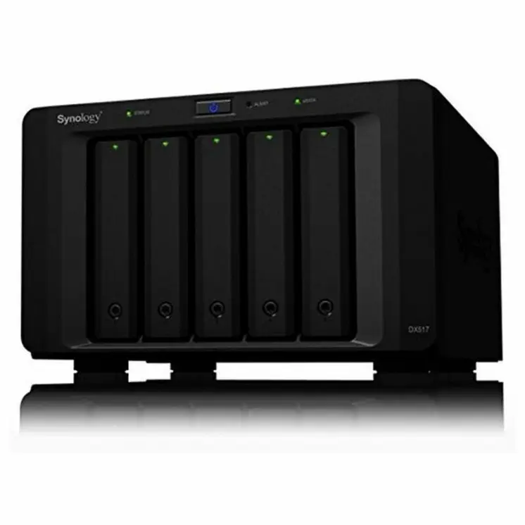 NAS Network Storage Synology 2,5"-3,5" SATA 60 TB Black