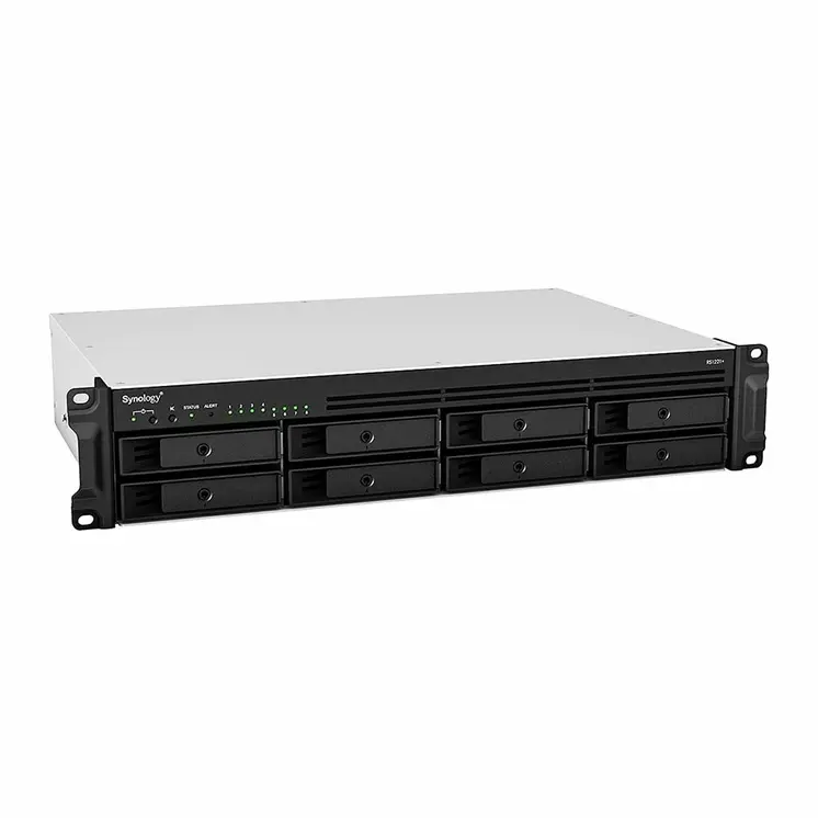 NAS Network Storage Synology RS1221+ Black AMD Ryzen V1500B