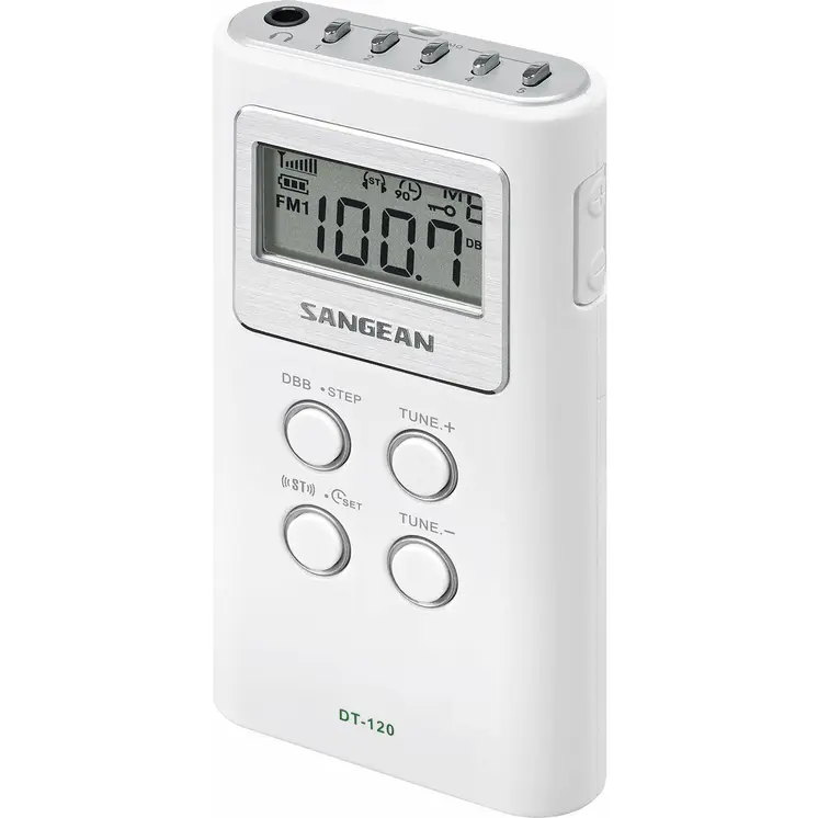 Transistor Radio Sangean DT-120 White